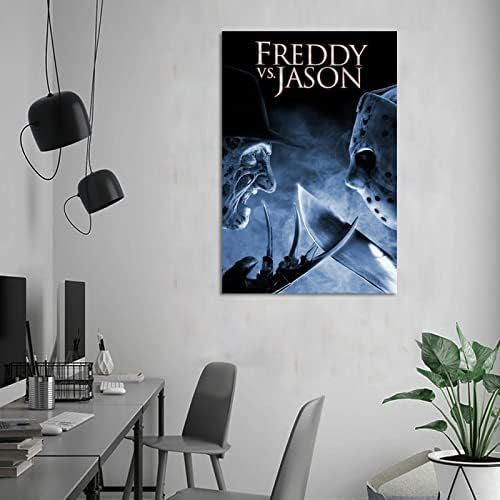 Bne Freddy vs Jasons film horor platno umjetnički plakat i zidna umjetnost slika tisak moderni obiteljski dekor spavaće sobe plakati