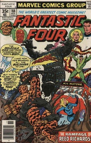 Fantastična četvorka 188; comics of the comics / Molecular Man George Perez