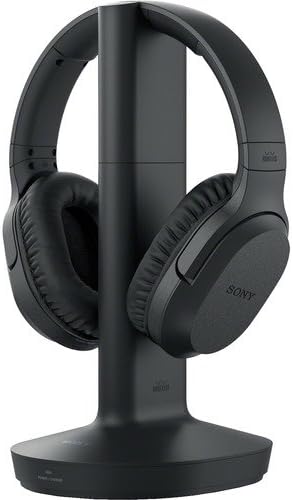 Sony Noise Reduction 150 feet Long Range Wireless Dynamic Stereo Headphones with Volume Control & Wide Comfortable Headband for All