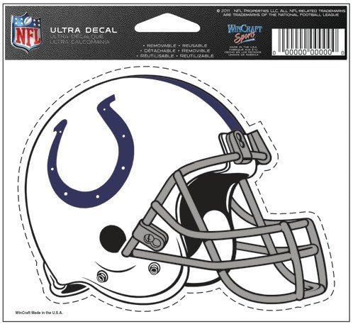 Wincraft NFL Indianapolis Colts višenamjenski naljepnica u boji, 5 x 6