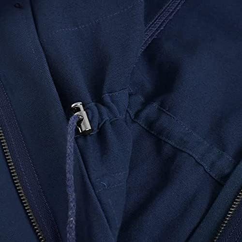 Prsluk za jesen za žene dnevno redovito fit prozračna casual jakna bez rukava čvrsta boja džepni spremnik s patentnim zatvaračem gornji