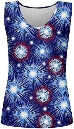 4. srpnja Košulja za žensko 2023. ljeto izlazi seksi slatka haljina za neovisnost Trendi casual majica Top Top