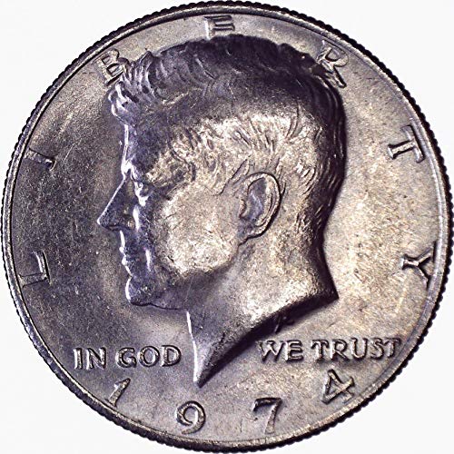 1974. Kennedy pola dolara 50c o necirkuliranom