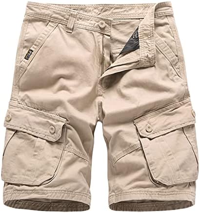 51 muške sportske kratke teretne hlače ljetne Ležerne radne hlače široke vanjske kratke hlače s džepom jednobojni kombinezon
