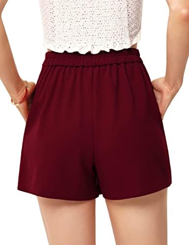 Kojooin ženske suknje s visokim strukom kratke hlače ljetne solidne podijeljene suknje radne odjeće