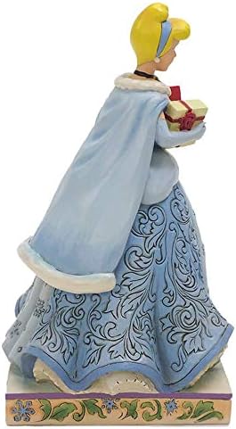Enesco Jim Shore Disney Tradicije božićne figurice Pepeljuga, 7,2 inča, višebojan