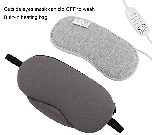 Prijenosna Parna maska za oči, grijana od strane Aboud-a-za natečene oči, toplo terapijsko sredstvo za liječenje suhih očiju, halaziona,