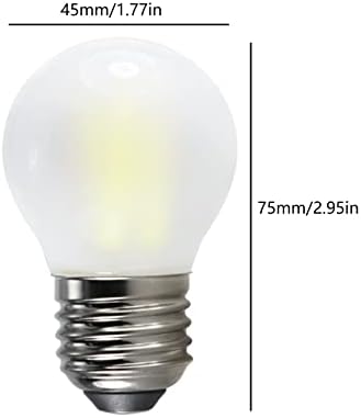 6 vata 6000 K dnevno svjetlo Edison led 6000 K bijela prigušiva Vintage žarulja sa žarnom niti u stilu globusa 914 ukrasna žarulja