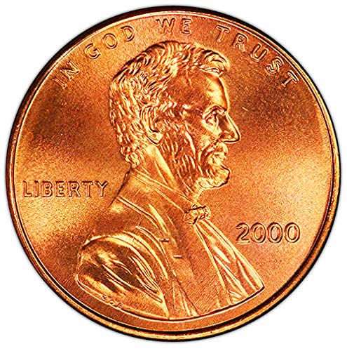 2000 P Bu Lincoln Memorial Cent Choice Necirculirana američka metvica