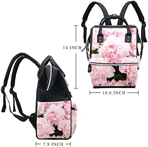 Bbeautiful peen cvjetovi ružičasta romantična pelena ruksaka Baby Pelena pelena vrećica za presvlačenje multi funkcije Velikog kapaciteta