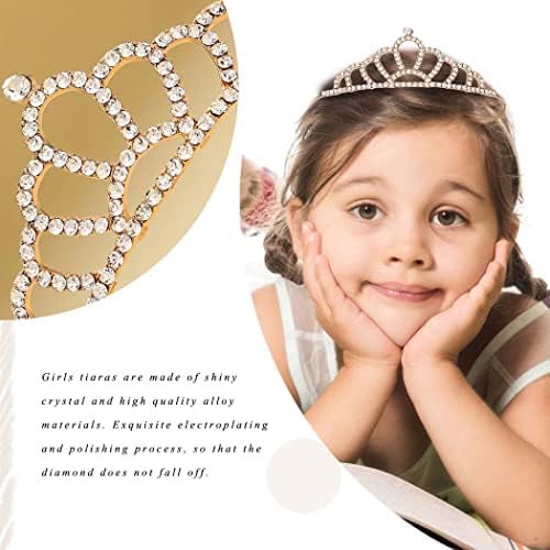 Srebrne tijare princeze Kilshai za djevojčice, tijara od rhinestona i kruna, rođendanske krune, Dodaci za kosu za djecu