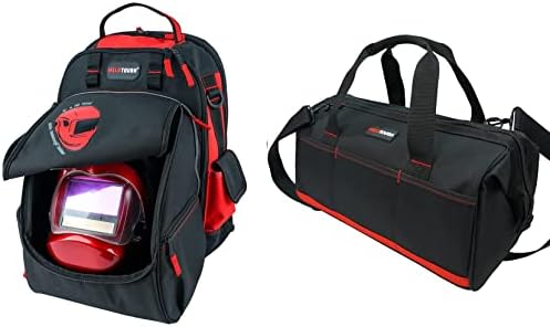 Melotough Alat za zavarivanje ruksak Ekstremni zupčani paket s velikim kapacitetom držač kaciga za skladištenje prtljage + 16 inčni